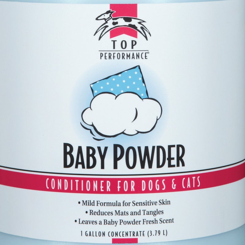 Top Performance Baby Powder Pet Conditioner, 1-Gallon - Image 2